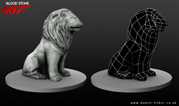 lion statue