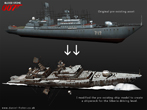 Ship to shipwreck model